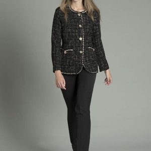 Americana mujer tipo Chanel