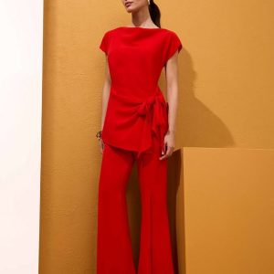 Conjunto mujer fiesta (pantalón + blusón)