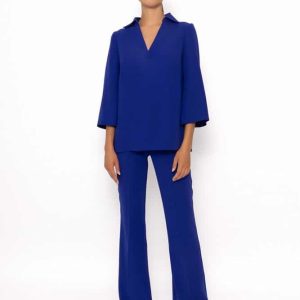 Conjunto mujer fiesta (blusón + pantalón)