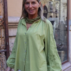 BLUSA MYKONOS PISTACHO