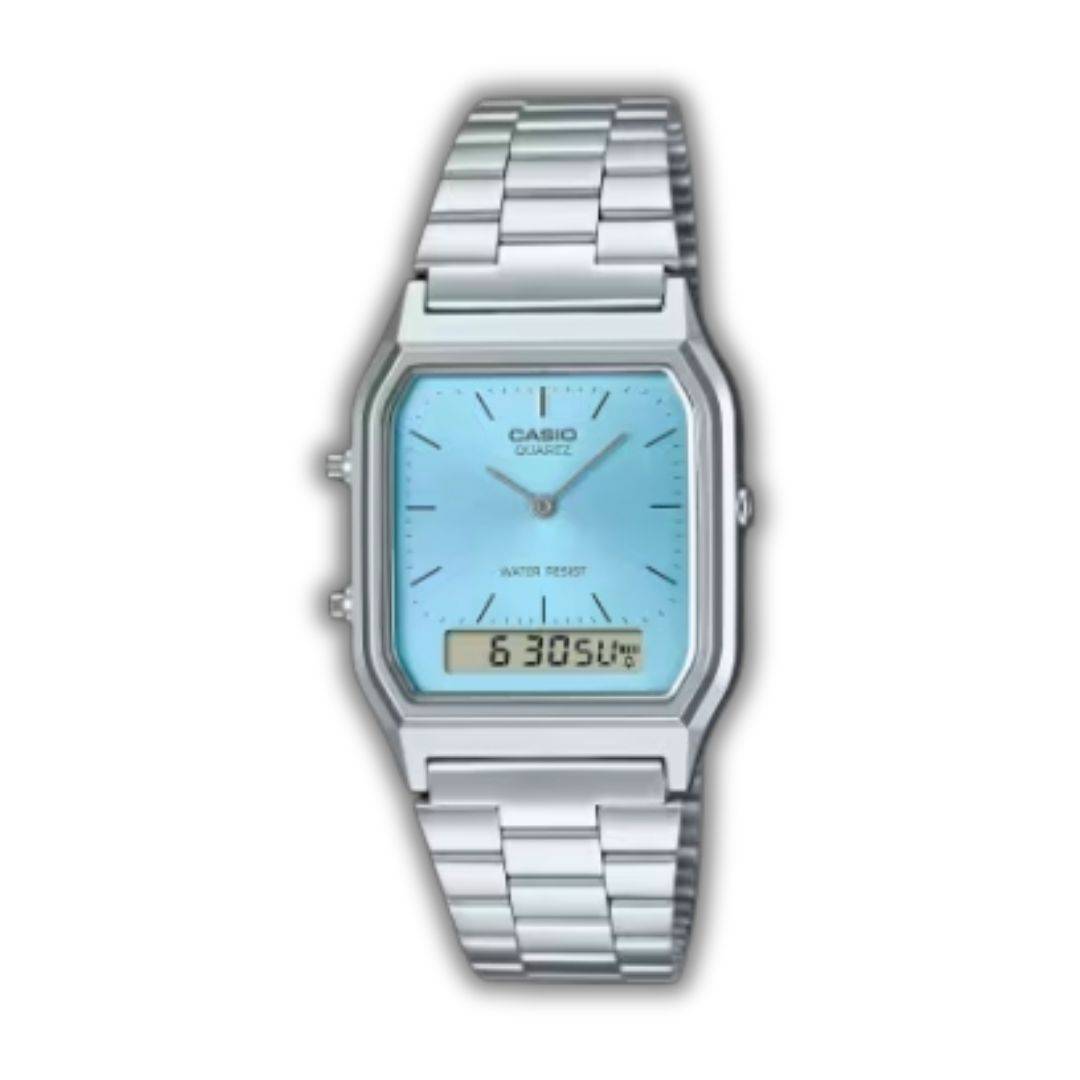 Reloj Casio Unisex Fondo Celeste - Imagen 2