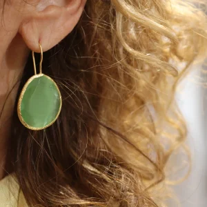 PENDIENTE NOA MINI VERDE