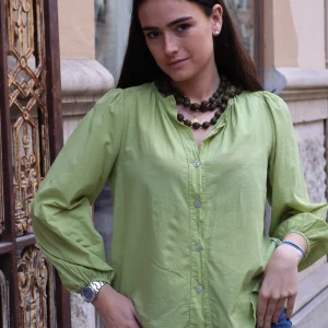 BLUSA ISABELLA PISTACHO