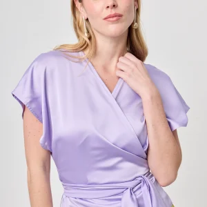 BLUSA MANGA CORTA PARA MUJER MADEIRA