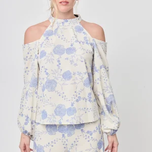 BLUSA MANGA LARGA PARA MUJER SAGRES