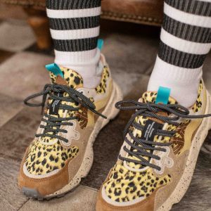 Bamba Mujer Flower Mountain YAMANO Leopardo