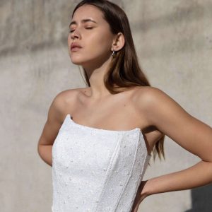CORSÉ CASUAL BLANCO PARA MUJER BELLE ÈPOQUE